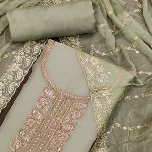 green-floral-sequins-embroidered-chiffon-dress-material