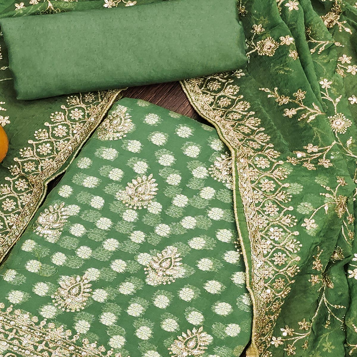 green-floral-embroidered-wth-woven-georgette-dress-material-1
