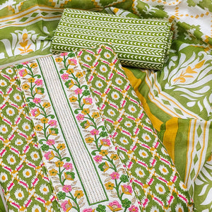 green-printed-with-yoke-embroidered-pure-cotton-dress-material