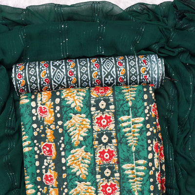 green-foil-printed-cotton-blend-dress-material