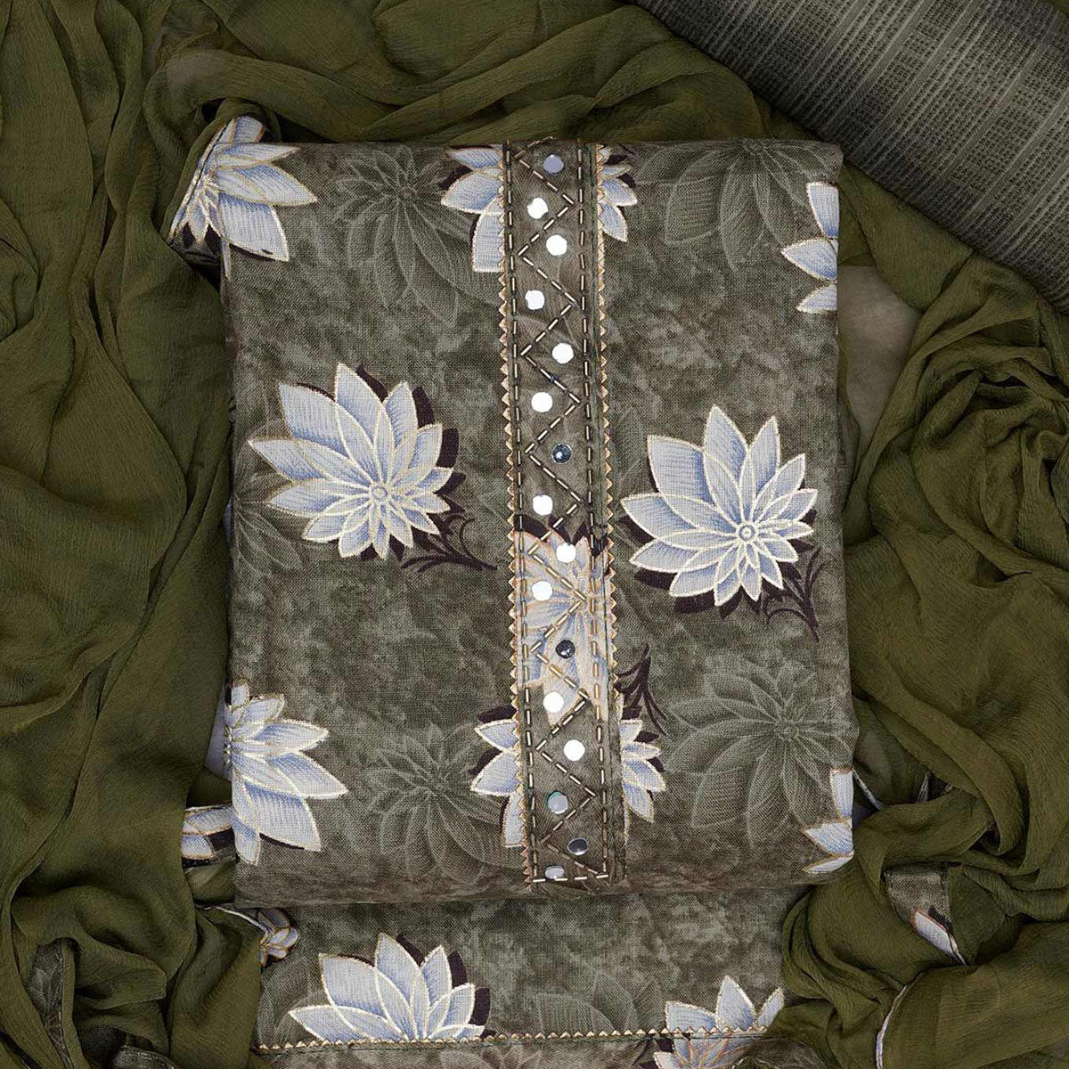 green-floral-foil-printed-poly-cotton-dress-material-1