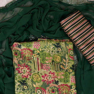 green-foil-printed-with-sequins-work-cotton-blend-dress-material