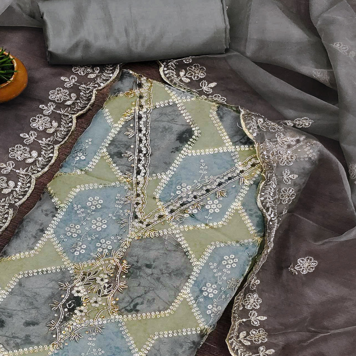 grey-floral-sequins-embroidered-organza-dress-material