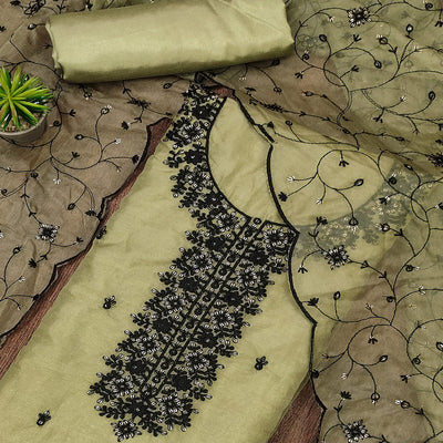 green-floral-embroidered-organza-dress-material-5