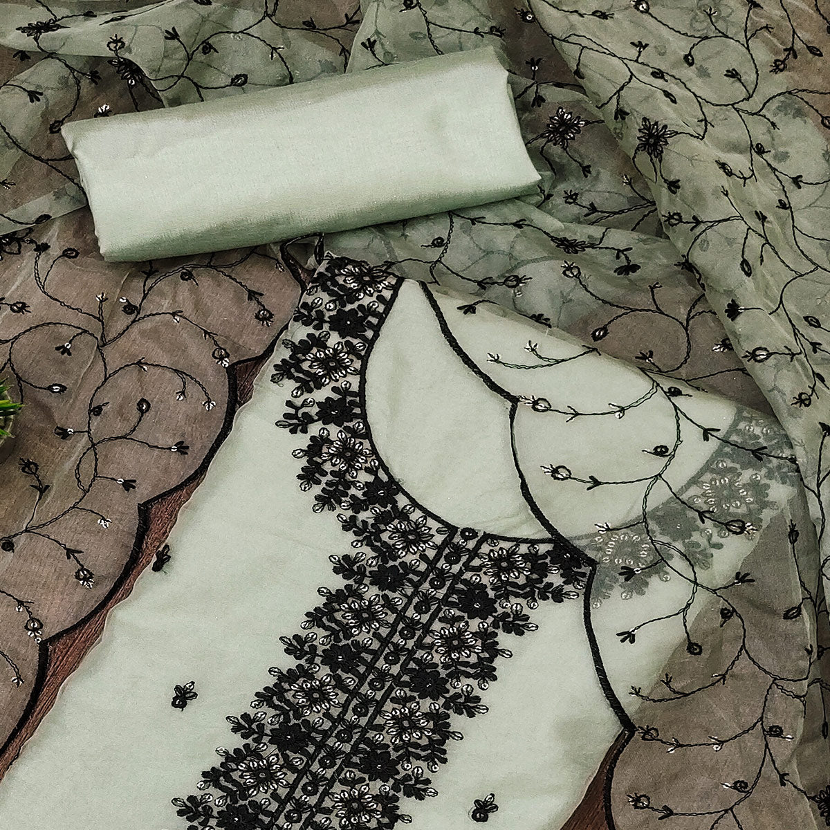 grey-floral-embroidered-organza-dress-material-3
