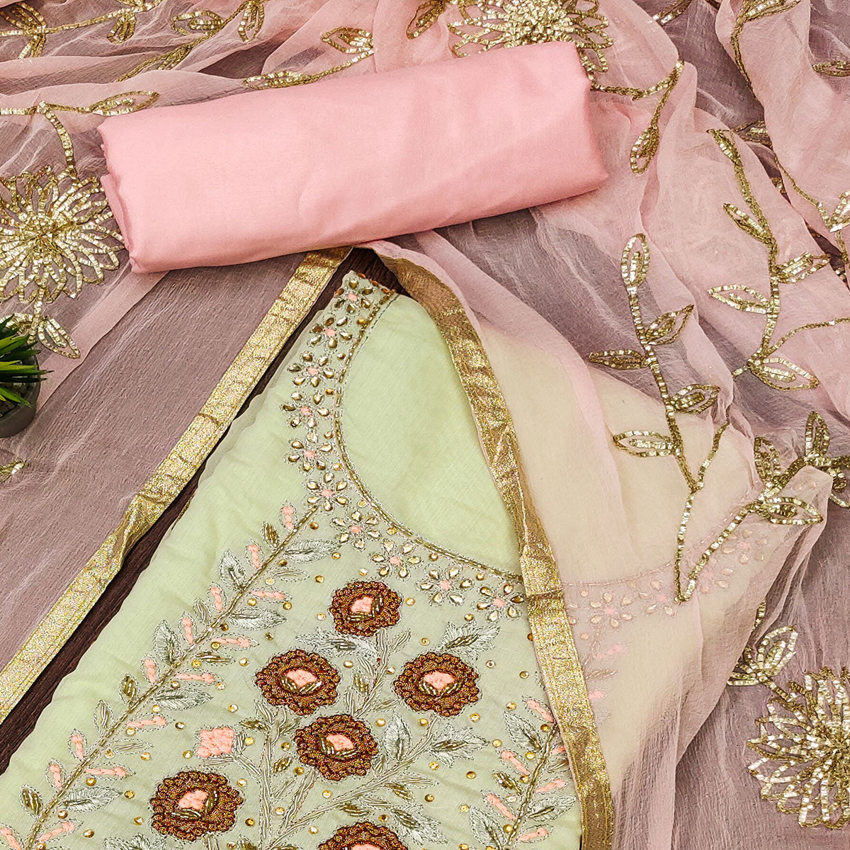 green-floral-embroidered-chanderi-dress-material-14