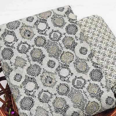 grey-floral-woven-pure-cotton-dress-material