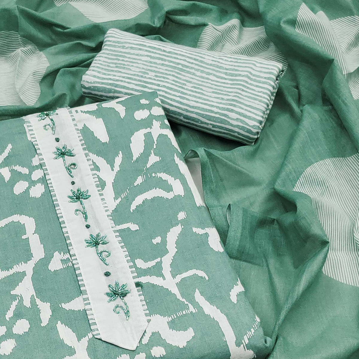 green-printed-with-handwork-pure-cotton-dress-material-4