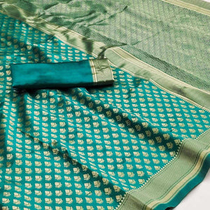 green-woven-banarasi-silk-saree-14