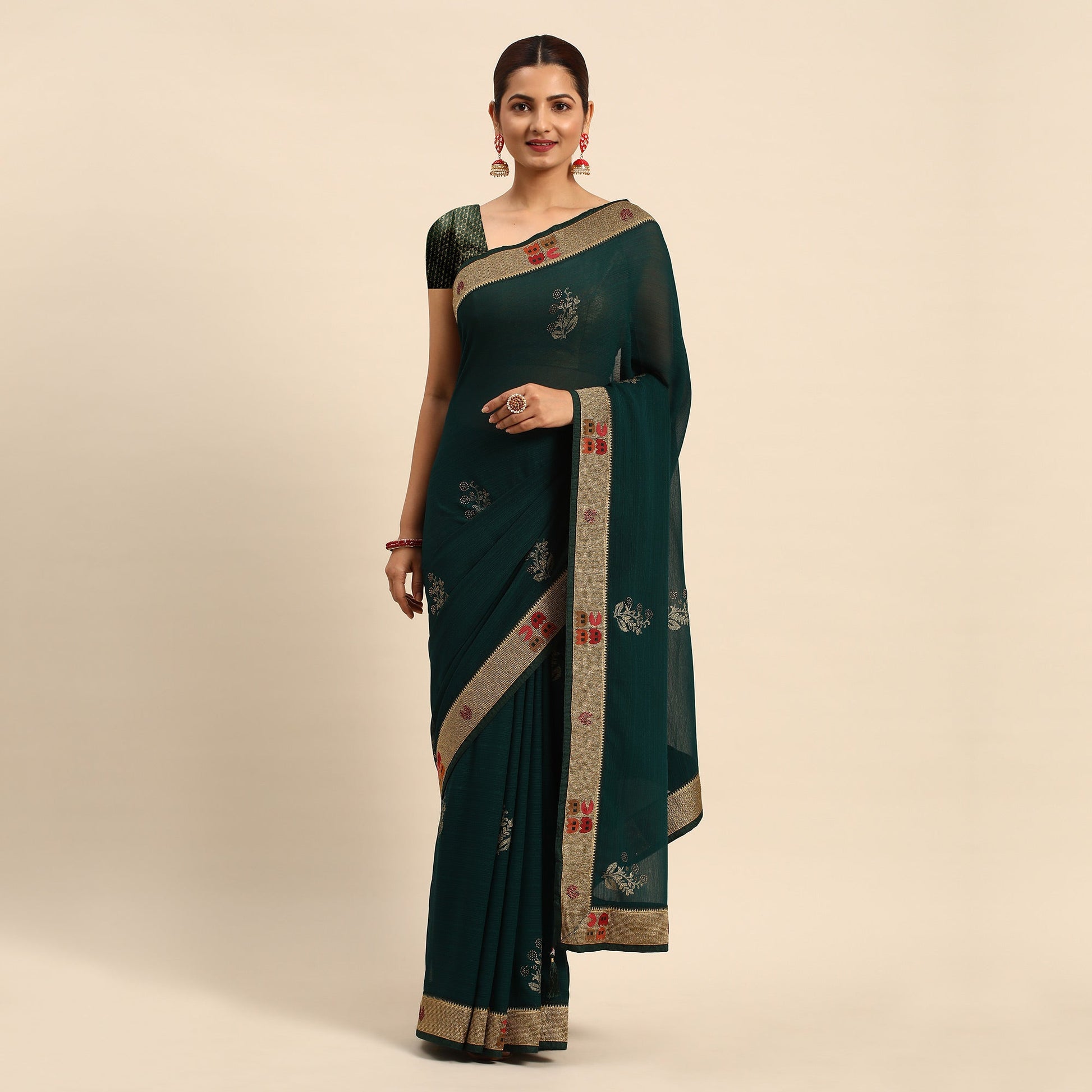 green-foil-printed-with-swarovski-zomato-silk-saree-1