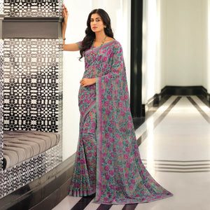 grey-floral-printed-georgette-saree-6