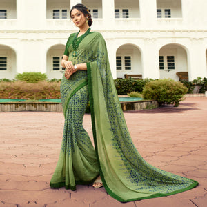 green-printed-georgette-saree-8