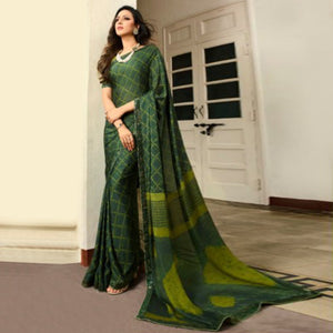 green-printed-art-silk-saree-with-lace-border-1
