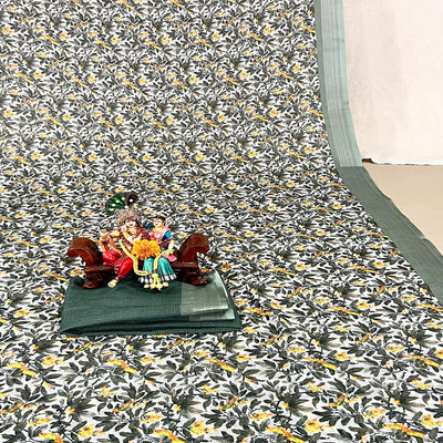 grey-floral-digital-printed-linen-saree-2