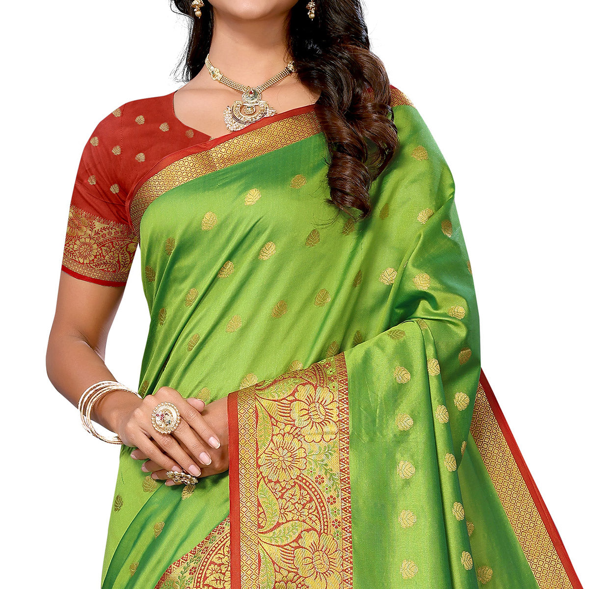 green-woven-banarasi-silk-saree-16
