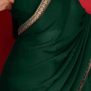 green-solid-with-embellished-bordered-georgette-sarees