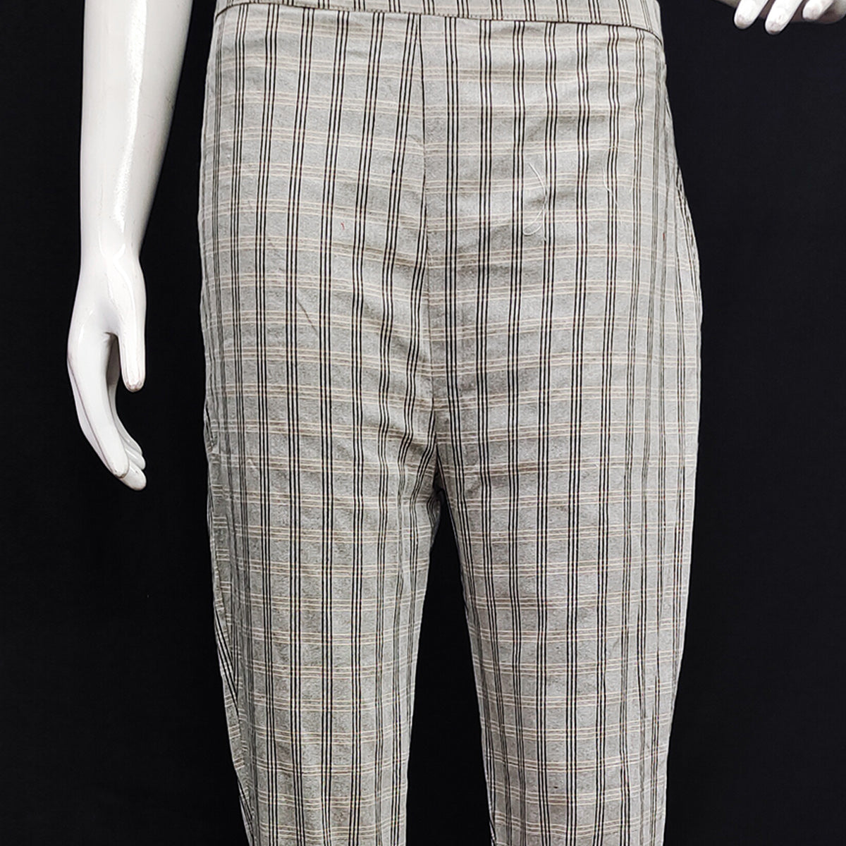 stylish-gray-colored-casual-printed-cotton-pant