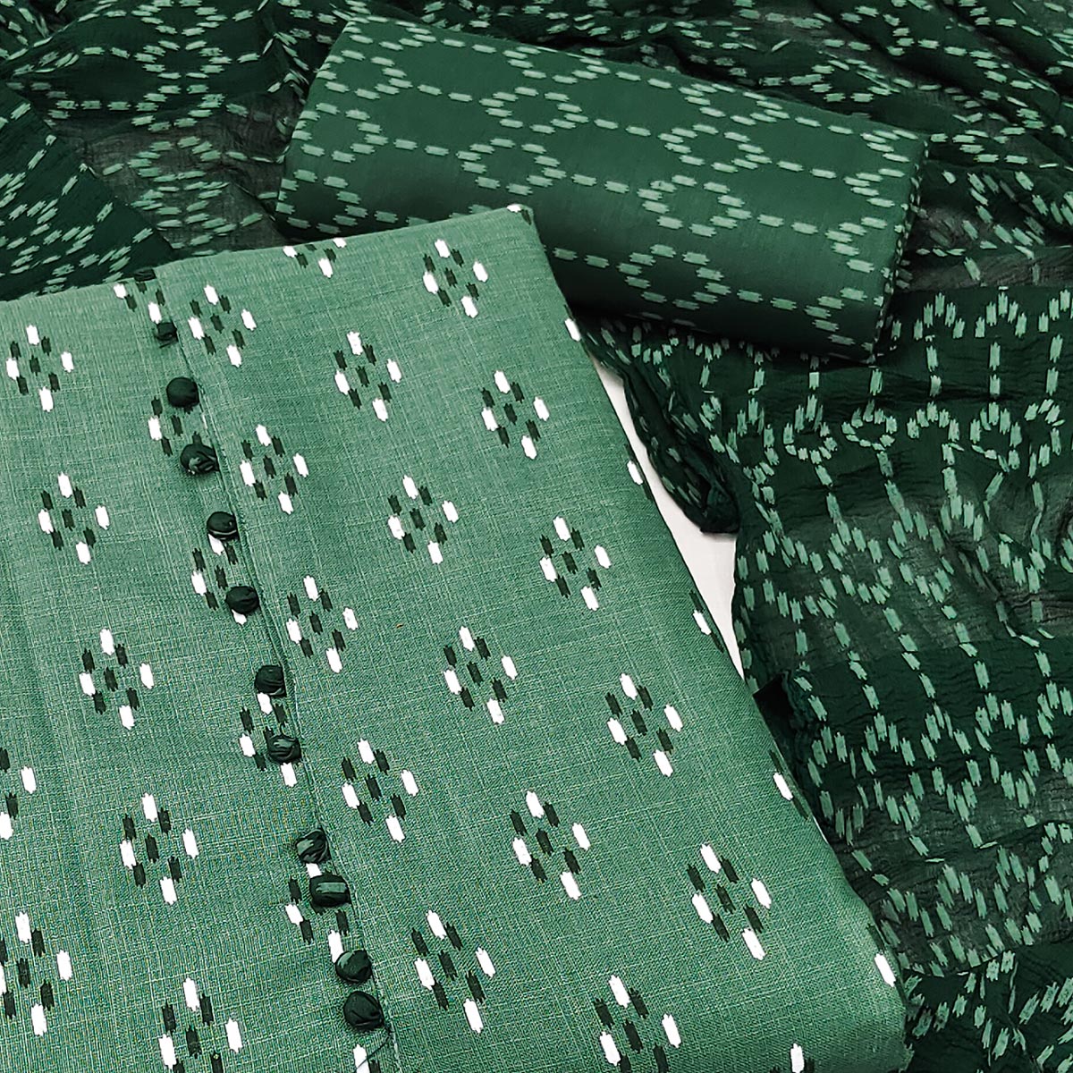 green-printed-poly-cotton-dress-material-2