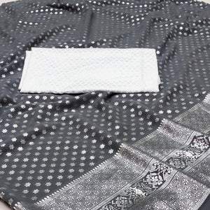 grey-foil-printed-georgette-saree-1