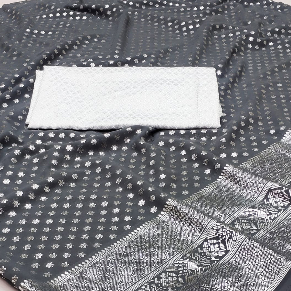 grey-foil-printed-georgette-saree-1