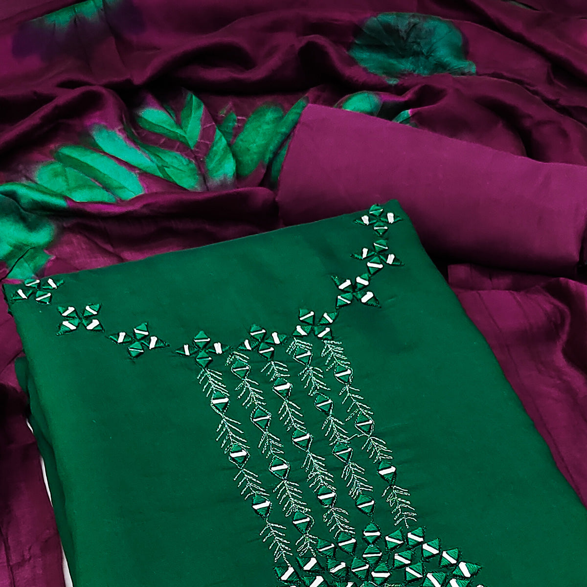 green-embroidered-viscose-dress-material