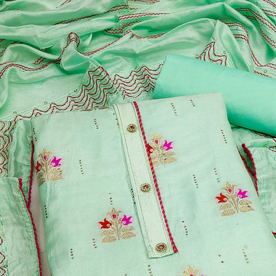 green-woven-banarasi-silk-dress-material-7