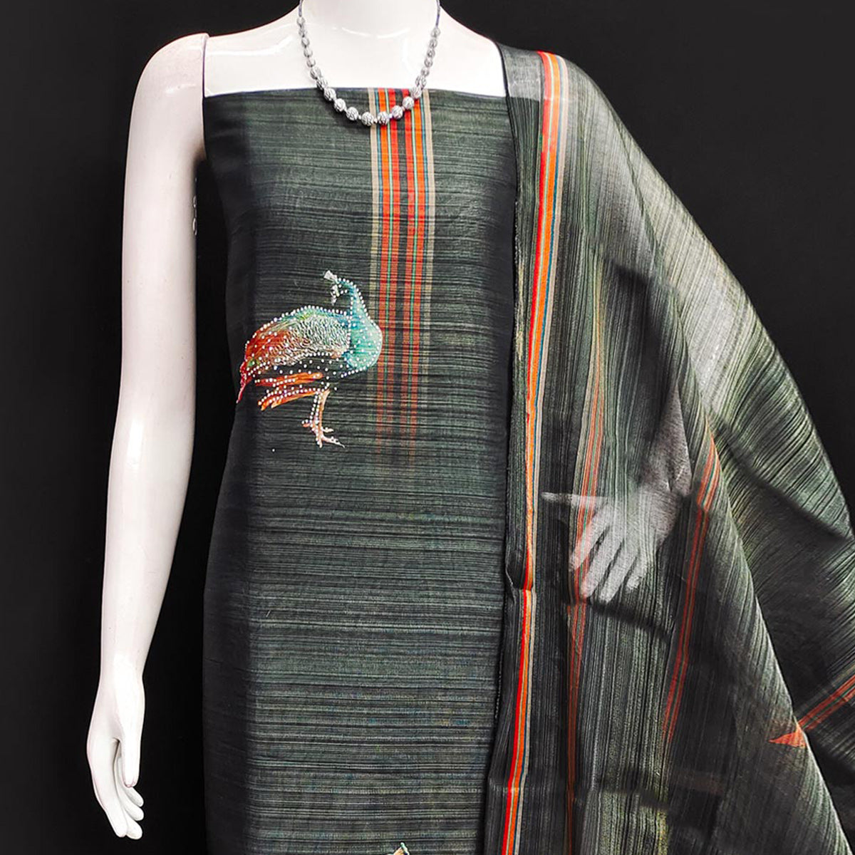 grey-digital-printed-tussar-silk-dress-material