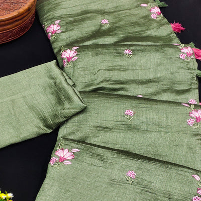 green-floral-embroidered-vichitra-silk-saree-3