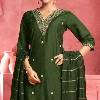 green-floral-embroidered-viscose-salwar-suit