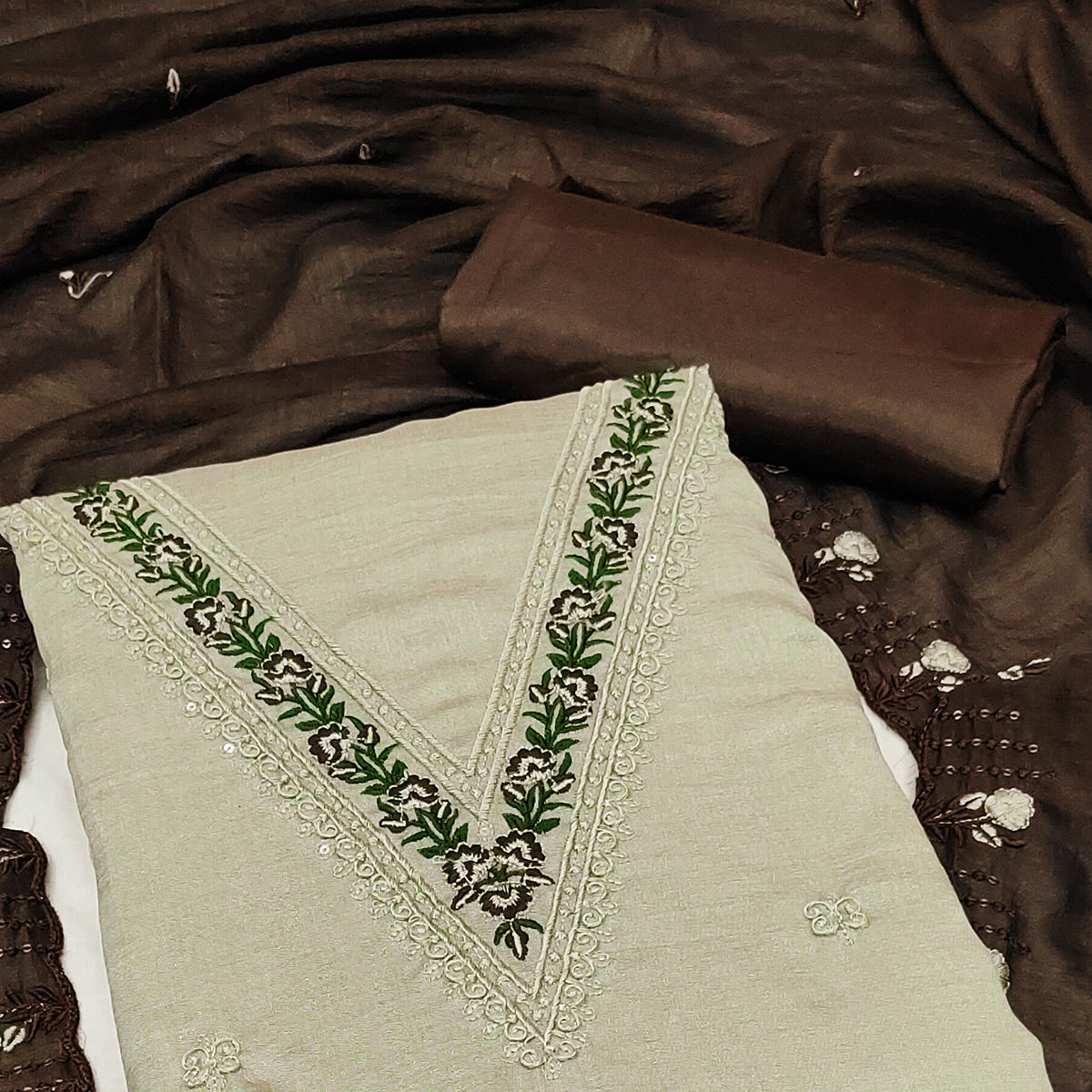 grey-floral-embroidered-vichitra-silk-dress-material