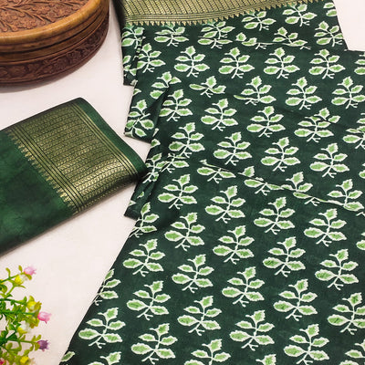 green-floral-printed-dola-silk-saree-5
