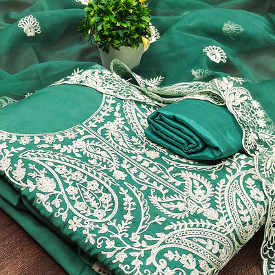 green-floral-embroidered-viscose-dress-material-1