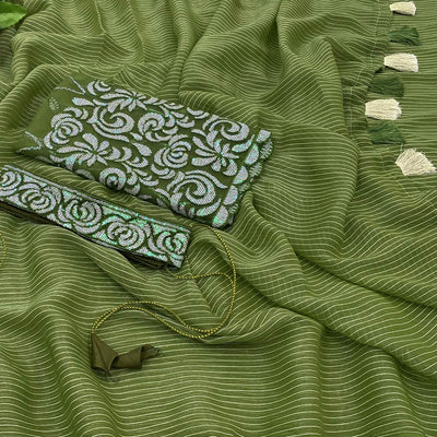 green-striped-woven-art-silk-saree-with-tassels