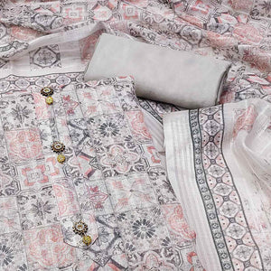 grey-floral-printed-linen-dress-material