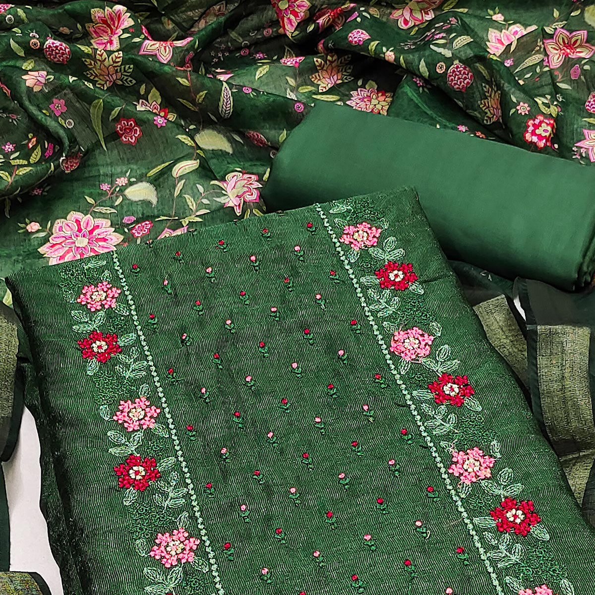 green-embroidered-vichitra-silk-dress-material-2