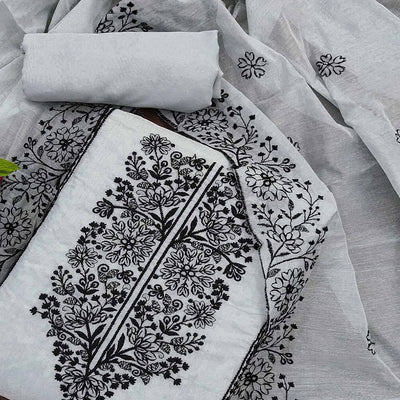 grey-floral-embroidered-chanderi-dress-material-9