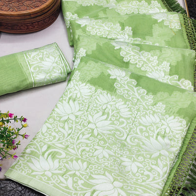 green-floral-woven-banarasi-silk-saree-with-tassels-17