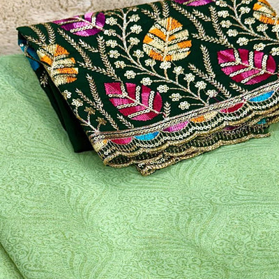 green-floral-printed-georgette-saree-22