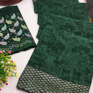 green-abstract-printed-georgette-saree