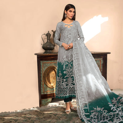 grey-green-floral-embroidered-organza-semi-stitched-pakistani-suit