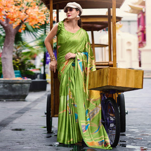 green-digital-printed-pure-satin-saree-21