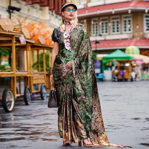 green-digital-printed-pure-satin-saree