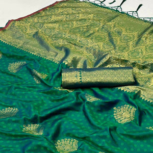 green-zari-work-woven-mulberry-silk-saree
