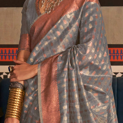 grey-handloom-zari-woven-tissue-saree