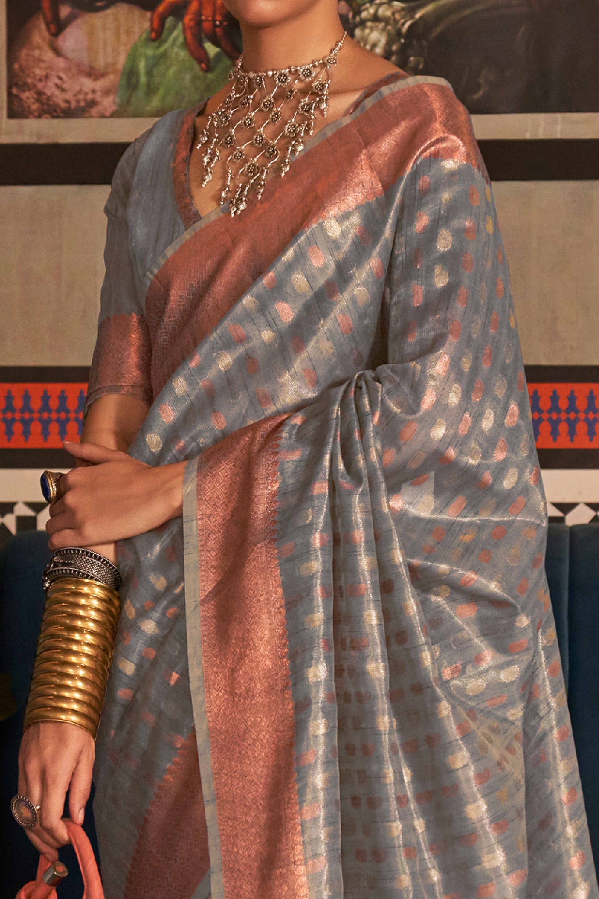 grey-handloom-zari-woven-tissue-saree