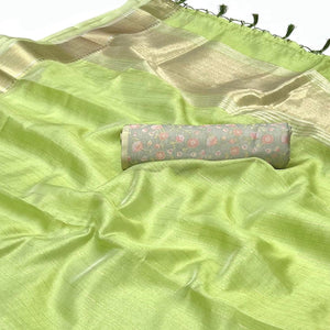 green-woven-zari-chiffon-saree