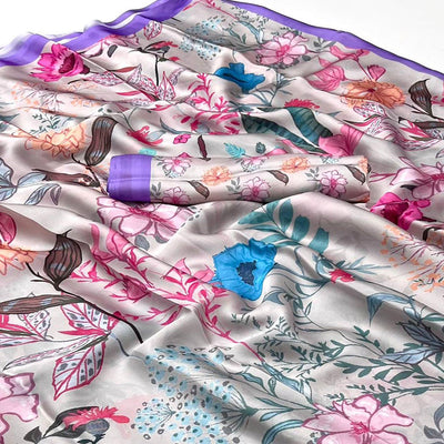 grey-floral-digital-printed-satin-saree-1