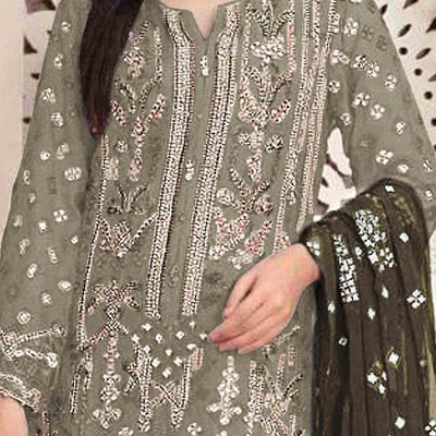 green-floral-embroidered-with-handwork-georgette-semi-stitched-pakistani-suit