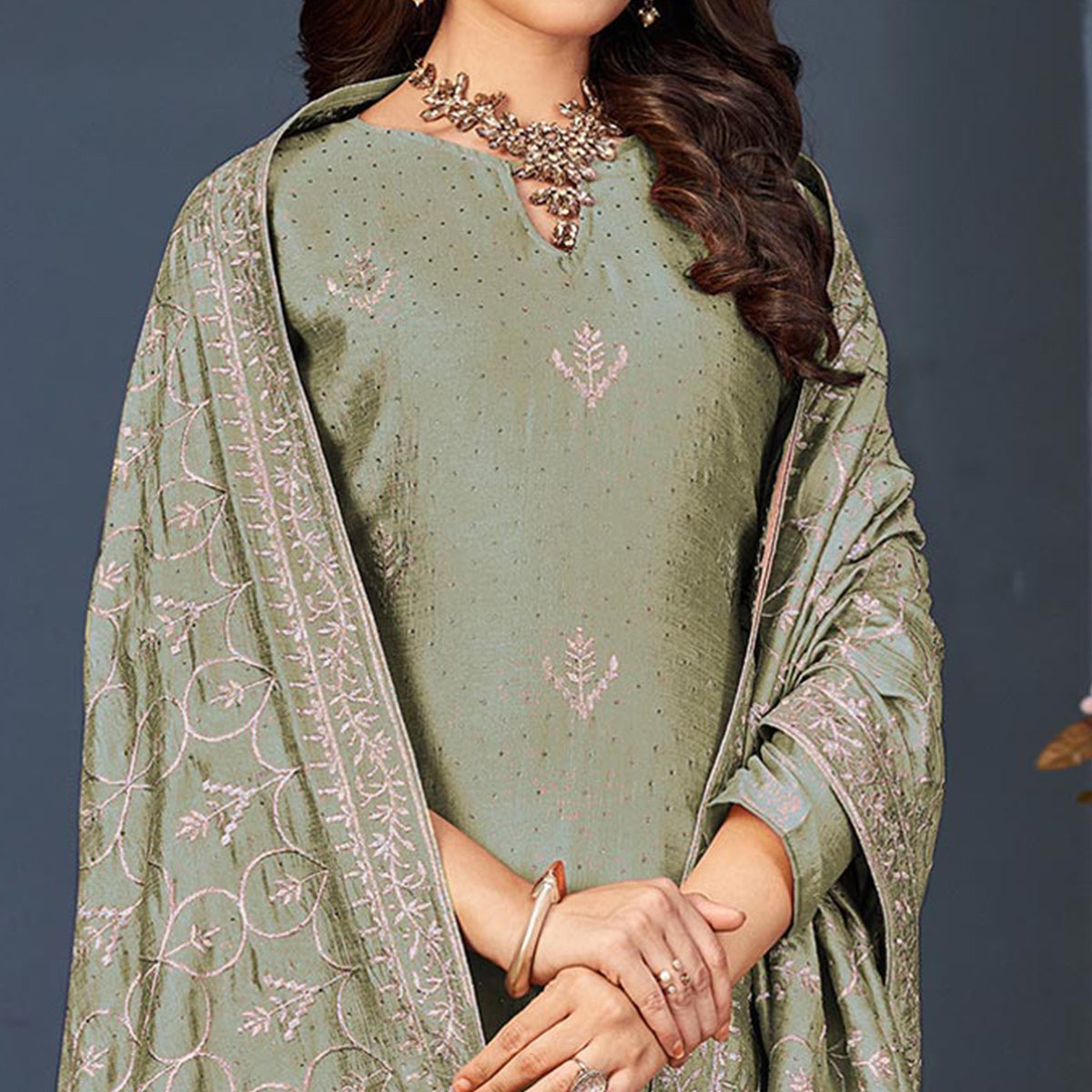 green-embroidered-with-swarovski-work-art-silk-semi-stitched-salwar-suit