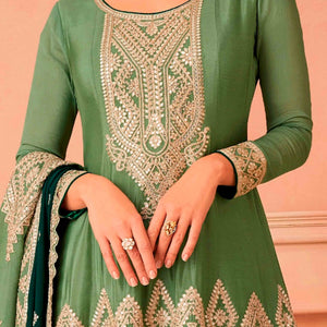 green-floral-sequins-embroidered-chinon-suit